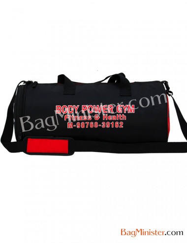Polyester Black Color Gym...