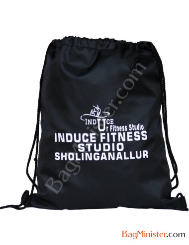 Promotional drawstring bag